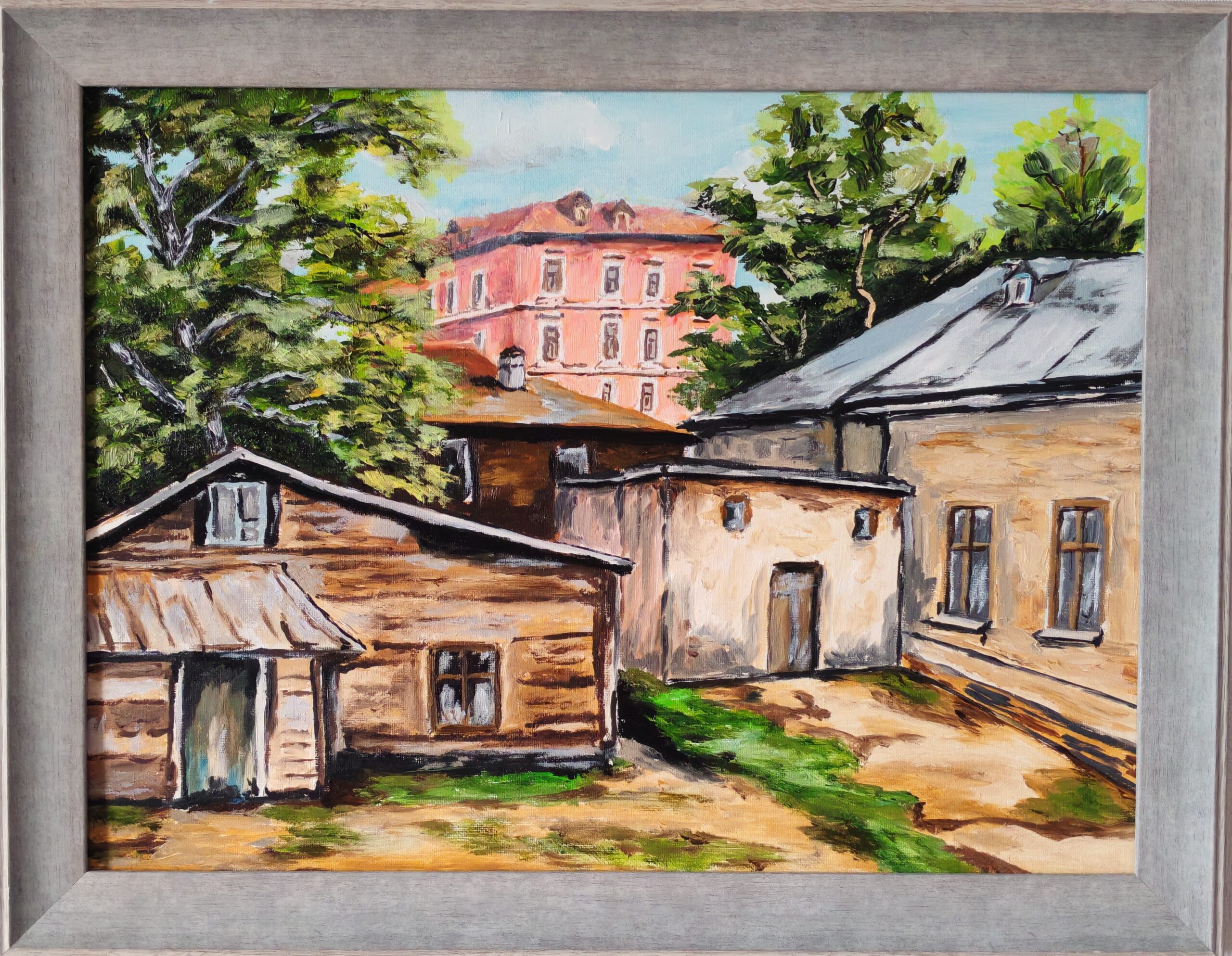 «В Подмосковье» холст, масло, 30х40, 03.2026
