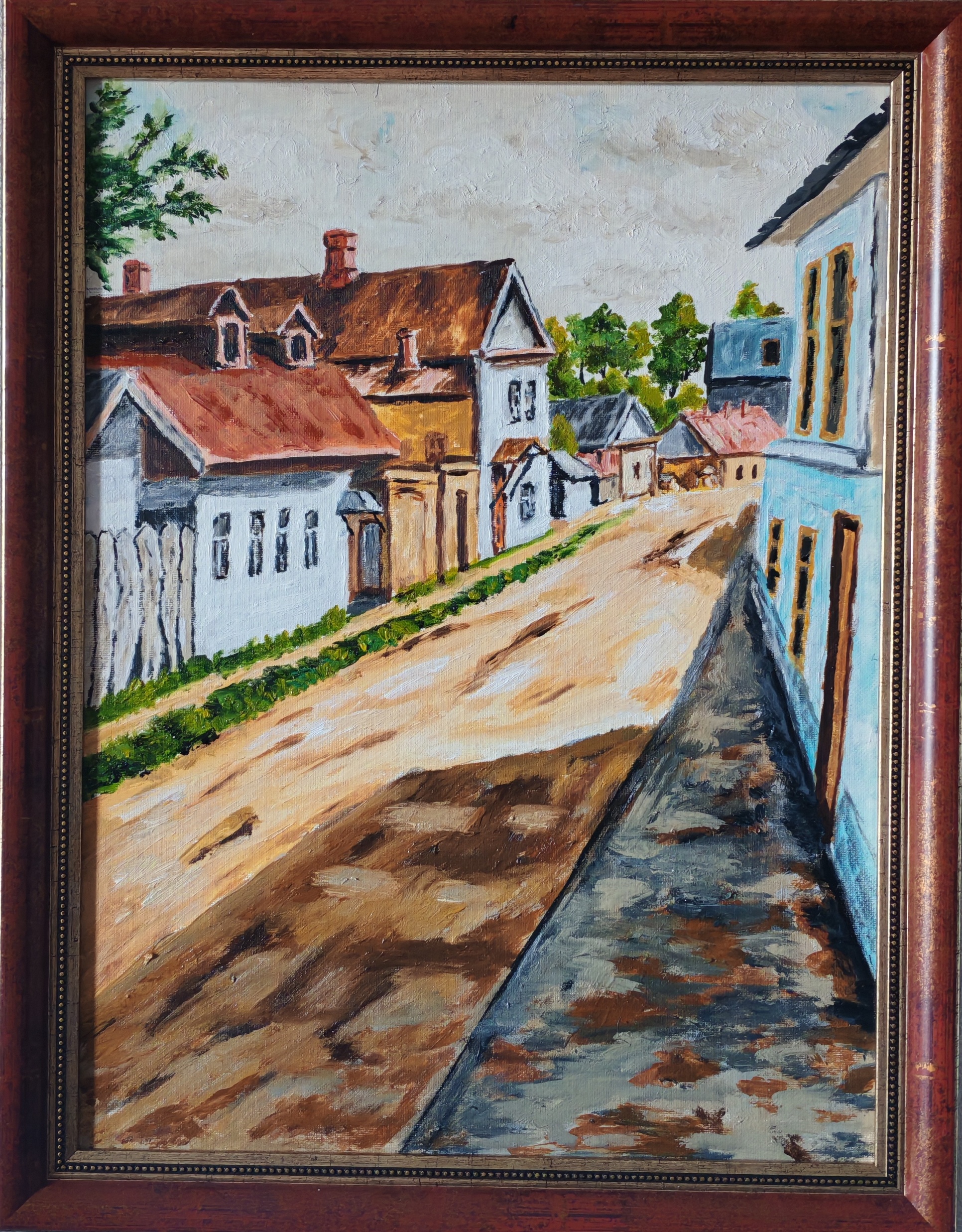 «Сохранившаяся старина» холст, масло, 40х30, 03.2026